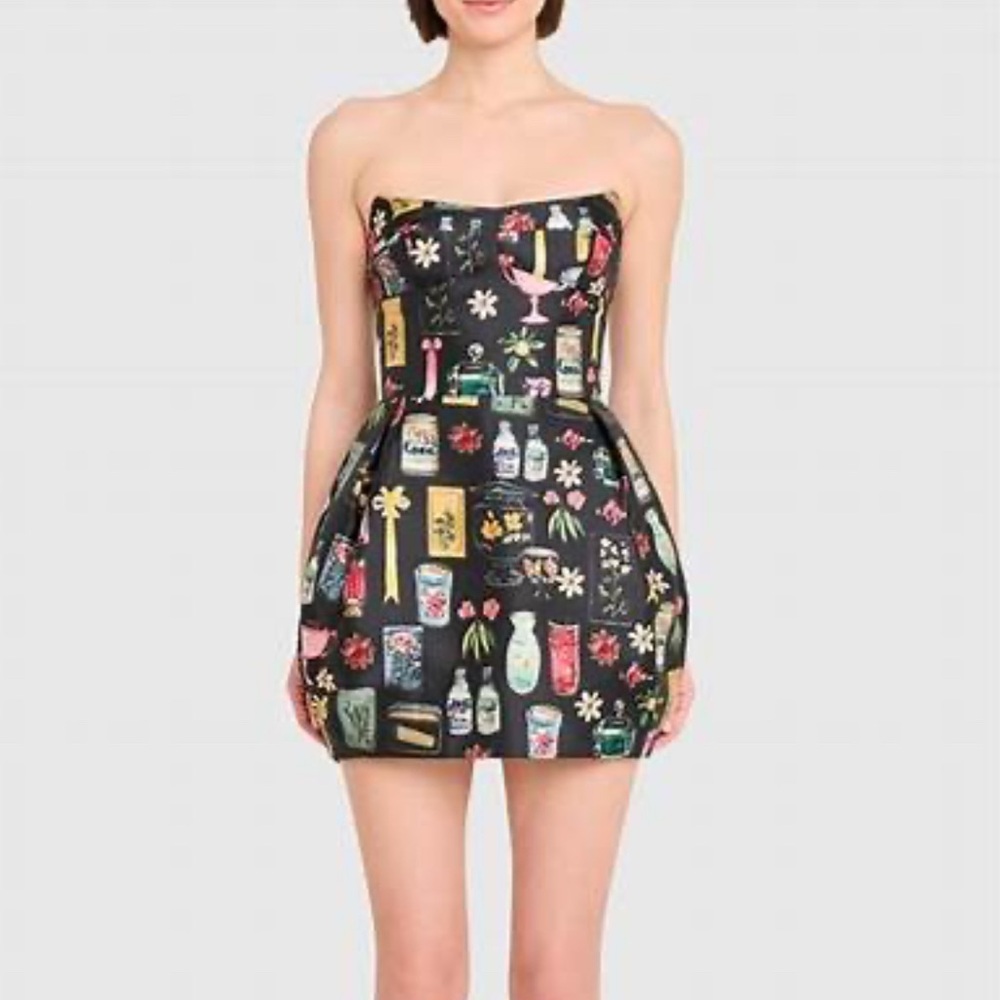 Amanda Uprichard Printed Dress
